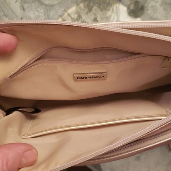 GIANNI Bernini women's Leather shoulder Purse bag - Picture 2 of 6